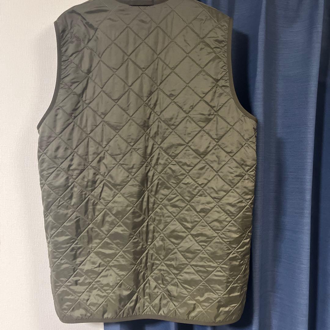 Barbour キルティングベスト オリーブ