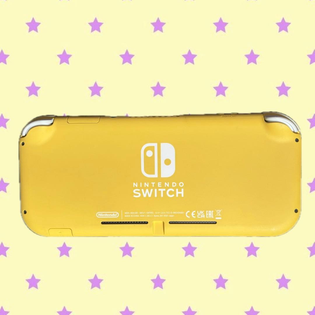 さ*ぼ様 NintendoSwitchLiteイエロー本体あつまれどうぶつの森セ