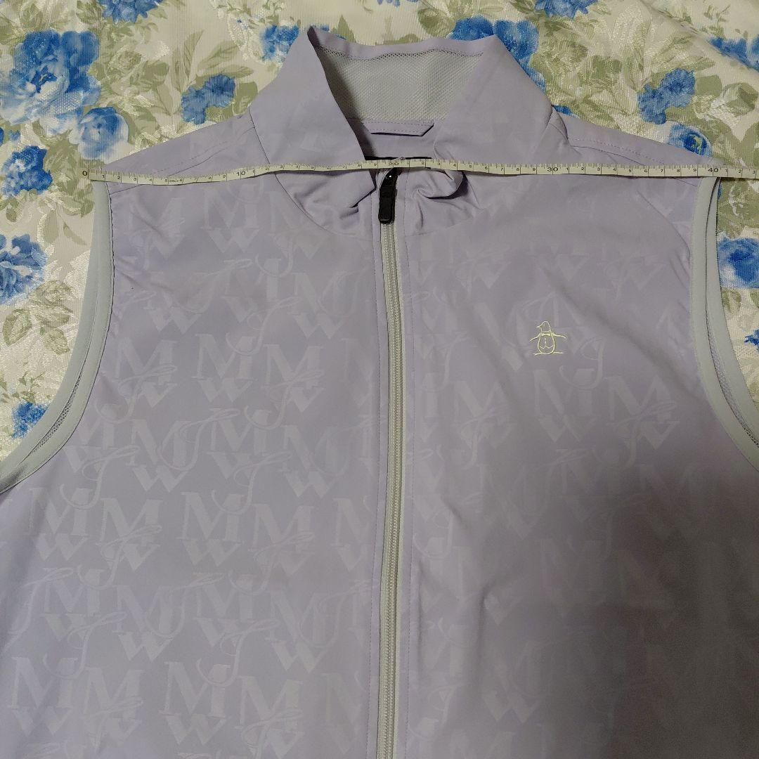 Munsingwear メンズ ゴルフベスト L ライトパープル