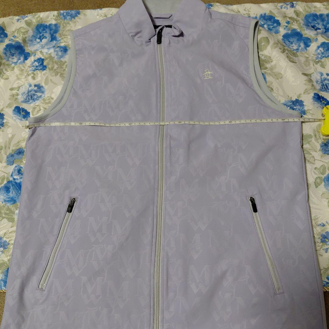 Munsingwear メンズ ゴルフベスト L ライトパープル
