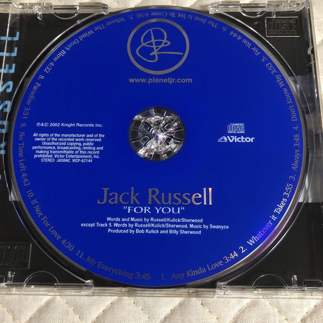 洋楽 JACK RUSSELL/ FOR YOU/ GREAT WHITE/ 2003
