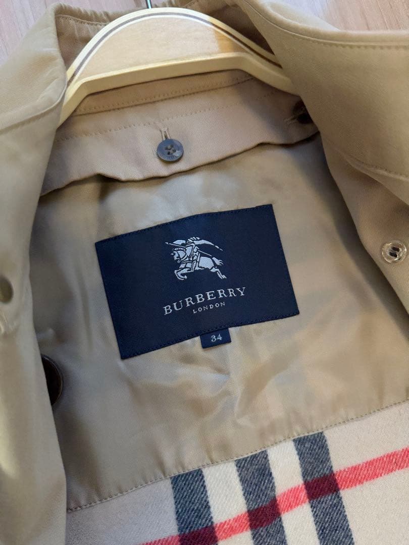 BURBERRY LONDON バーバリーロンドントレンチコートほぼ未使用品