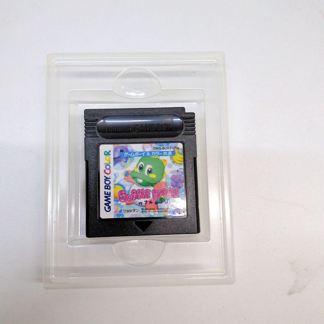 バブルボブル BUBBLEBOBBLE ゲームボーイカラー ケース付きM2430