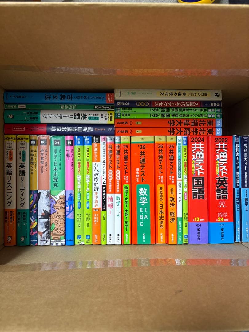 2026版 英語・国語・数学 学習参考書