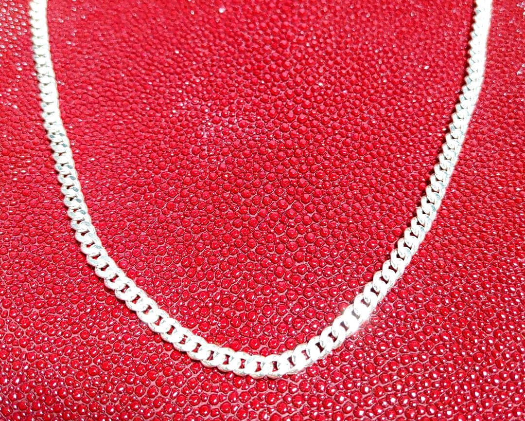 50cm 幅3.8mm　キヘイチェーン　silver925 新品