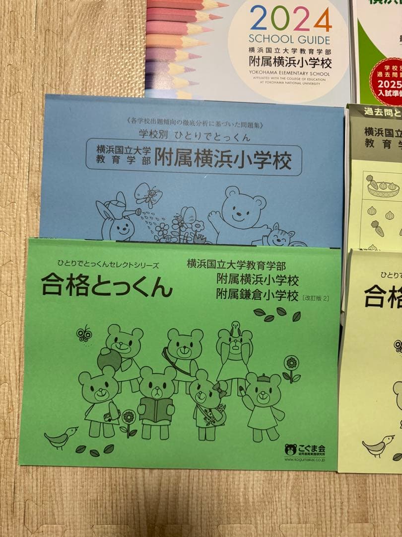 即日・翌日発送！横浜国立大学附属横浜小学校　問題集　過去問題