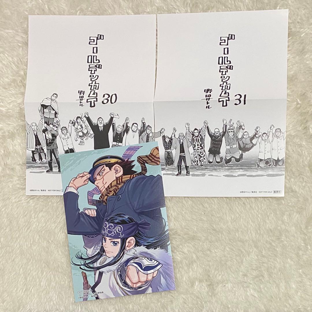 ゴールデンカムイ コミックス17巻〜31巻 公式ファンブック1冊(※特典あり