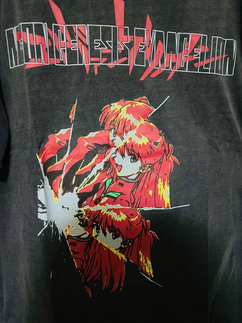 エヴァンゲリオン　アスカ　Tシャツ　GIANT製　XL 新品未使用