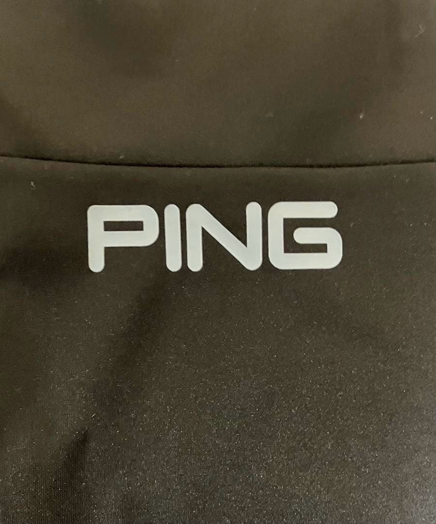美品　PING　スウェット　ジョガーパンツ　黒　ストレッチ ブラック L