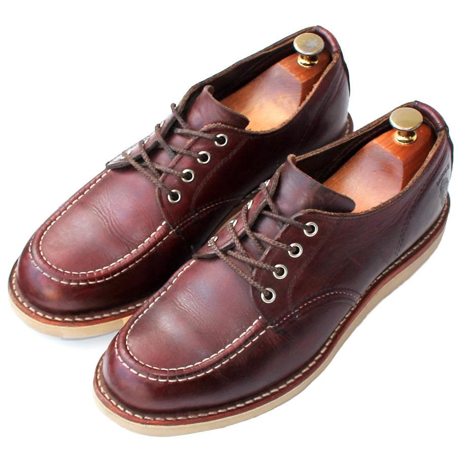 CHIPPEWA チペワ オックスフォード モックトゥ USA製 ブラウン