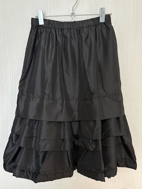 COMME DES GARÇONS　コムデギャルソン フレアスカート ブラック