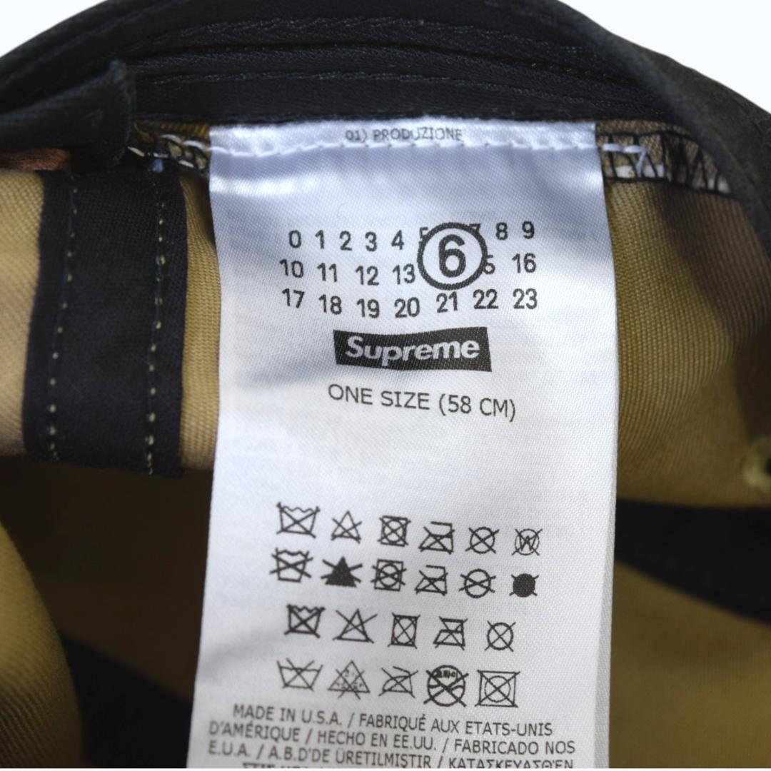 24AW Supreme×MM6 Painted Camp Cap キャップ