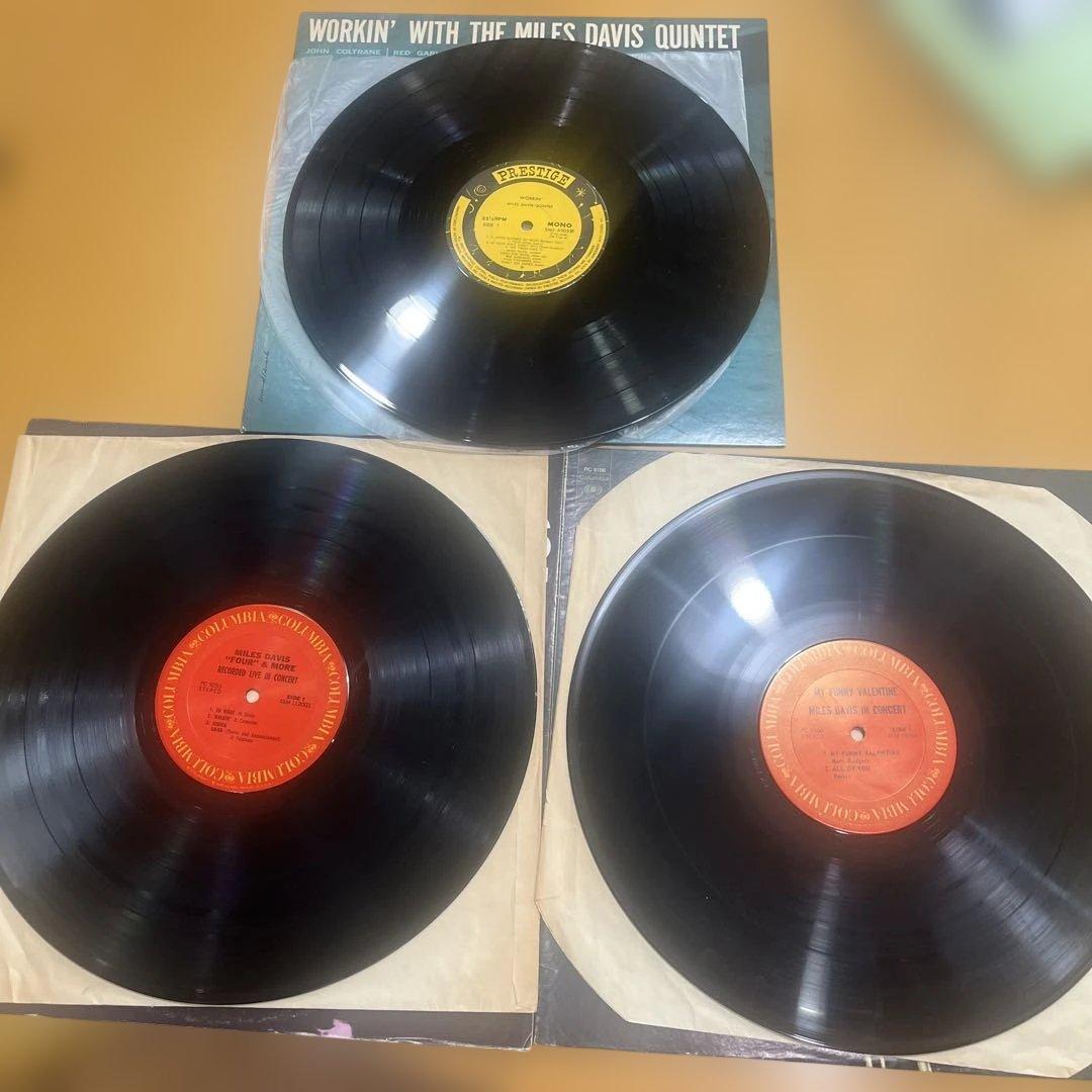 マイルス・デイビス レコード 3枚セット