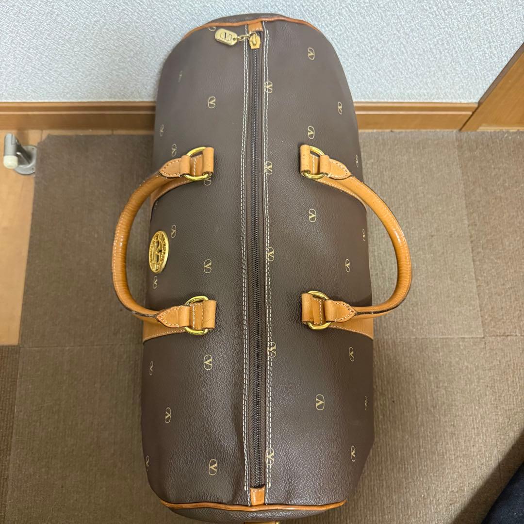 美品✨️ Valentino Garavani ブラウン ボストンバッグ レザー