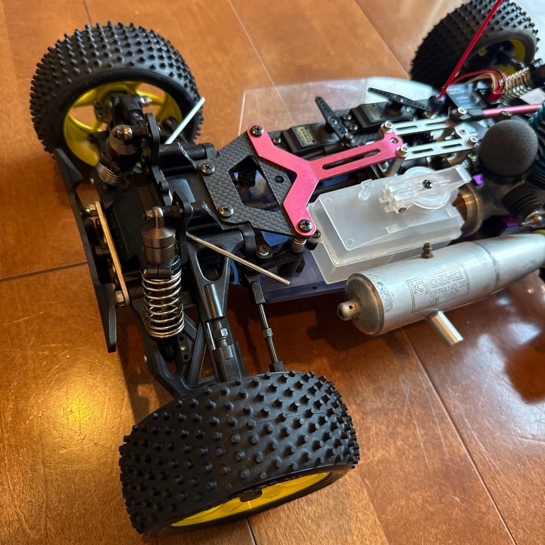 m*4様 KYOSHO 京商ラジコンカー インファーノ　エンジン搭載　ジャンク扱