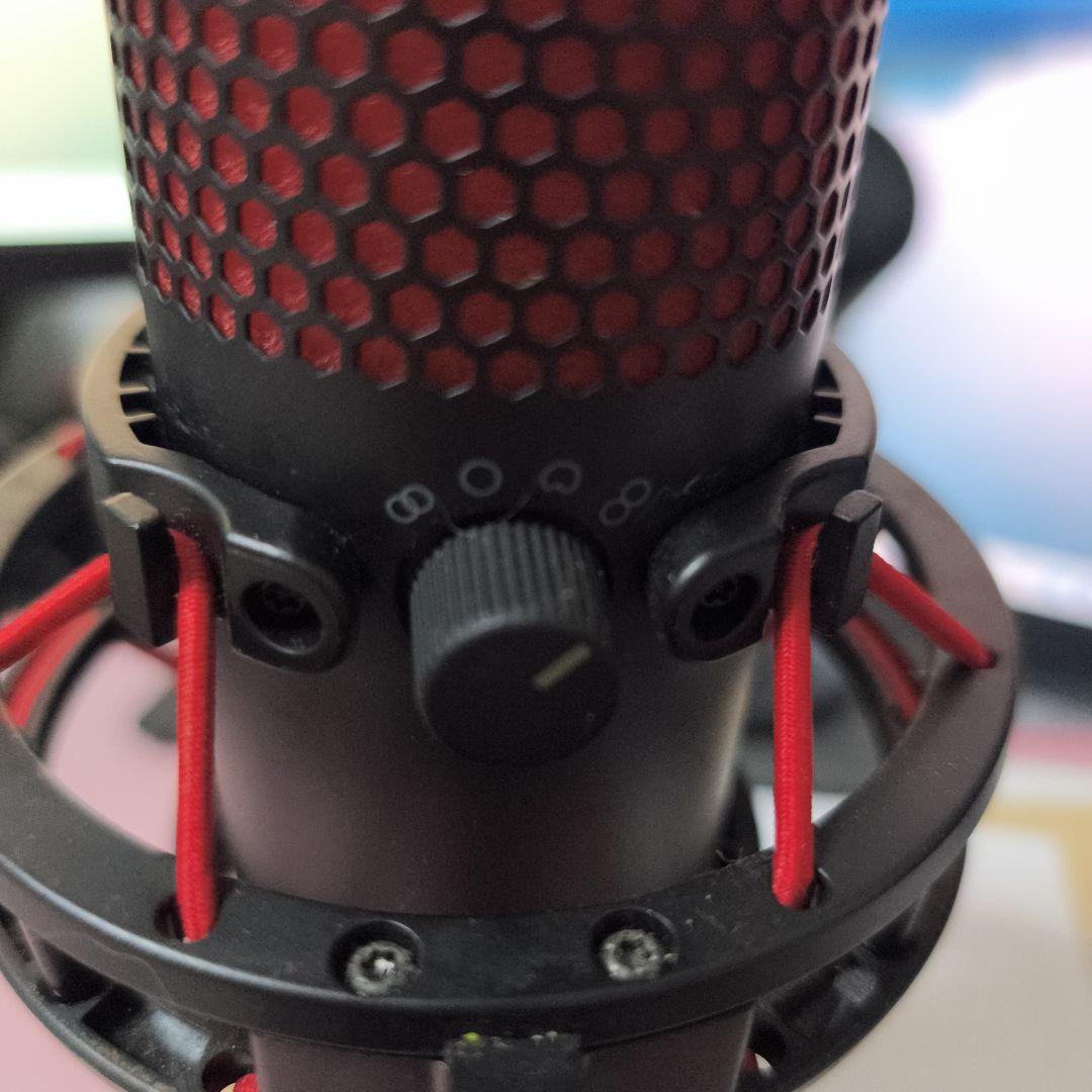 HYPERX QuadCast コンデンサーマイク ゲーマー、ストリーマー向け