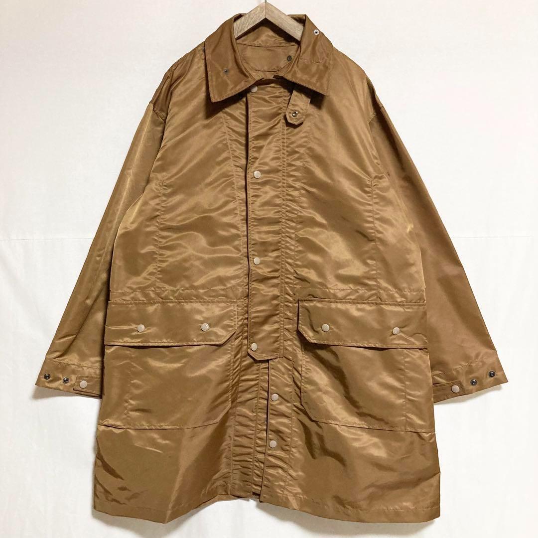 Mサイズ！ENGINEEREDGARMENTS サテンダスターコート