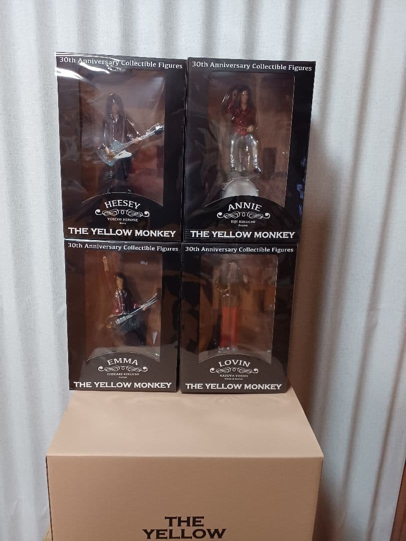 ア*ー様 THE YELLOW MONKEY 20日迄の出品フィギュアセット説明