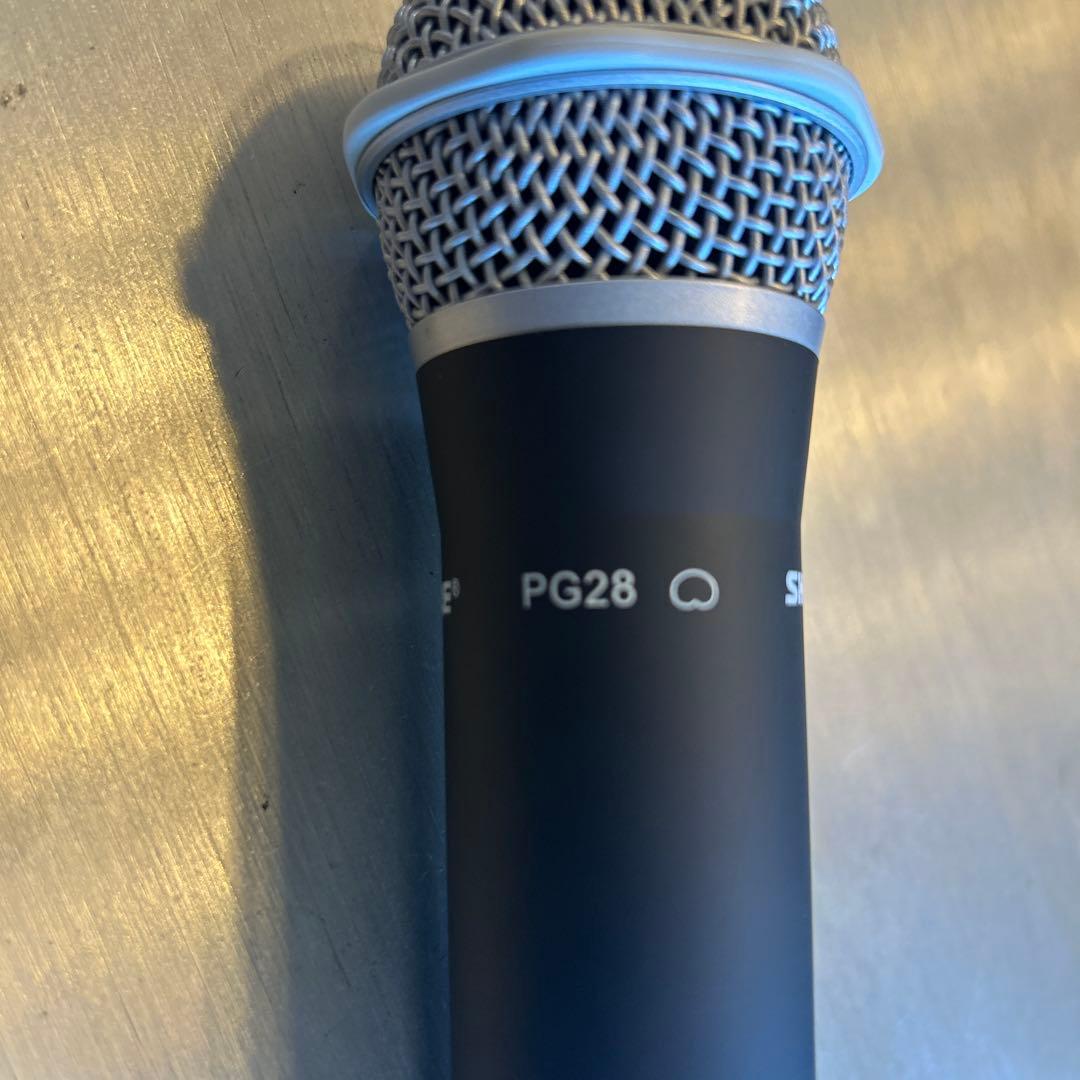 メ*6様 値下げ　SHURE PG28ワイヤレスマイク