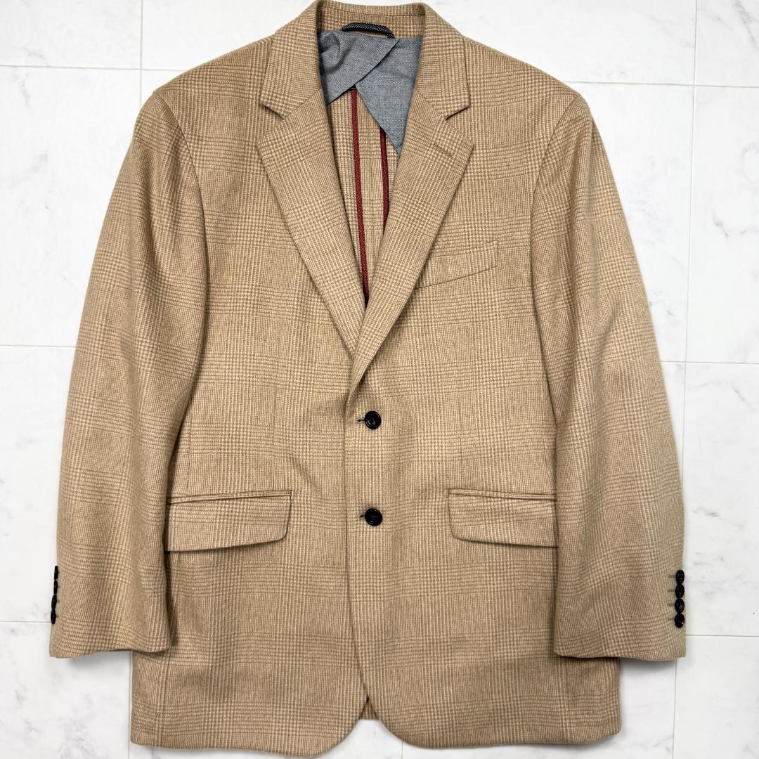 お値下げ中　極美品 キャメル100％【HACKETT LONDON 】極上 52