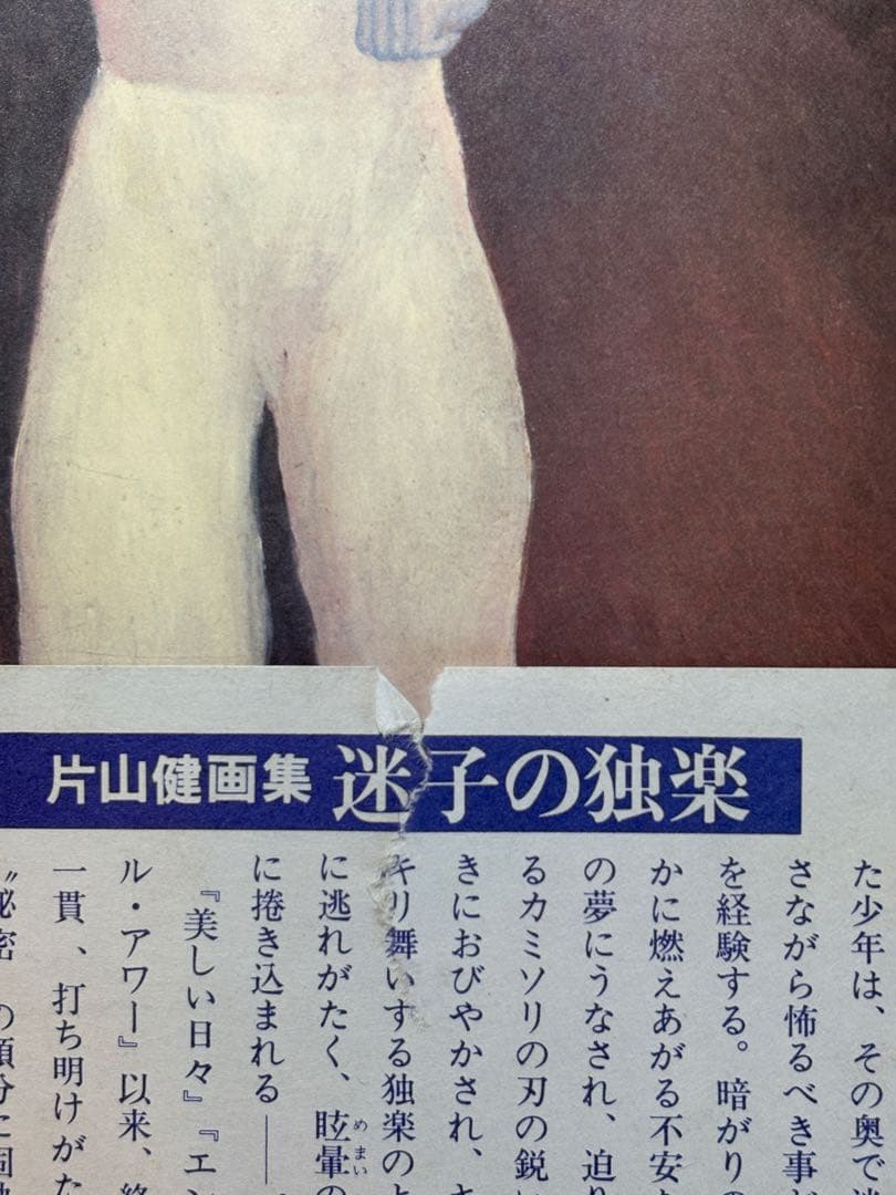 【希少サイン本】片山健画集『迷子の独楽』北宋社 1978年 初版 署名入り 希少