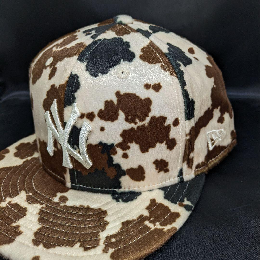 牛柄　ニューヨーク・ヤンキース　ニューエラ 59FIFTY