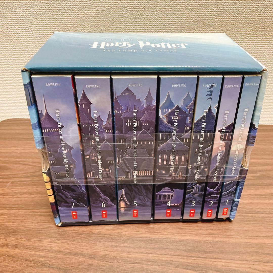 早い方優先【美品 希少 レア】Harry Potter 全7巻 ボックス英語版