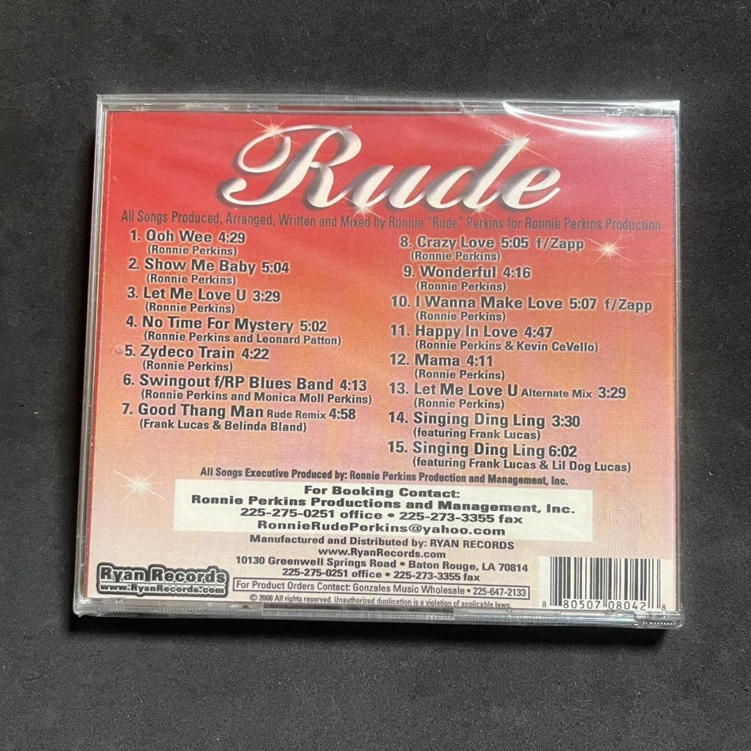 洋楽 Indie r&b soul RUDE CRAZY LOVE