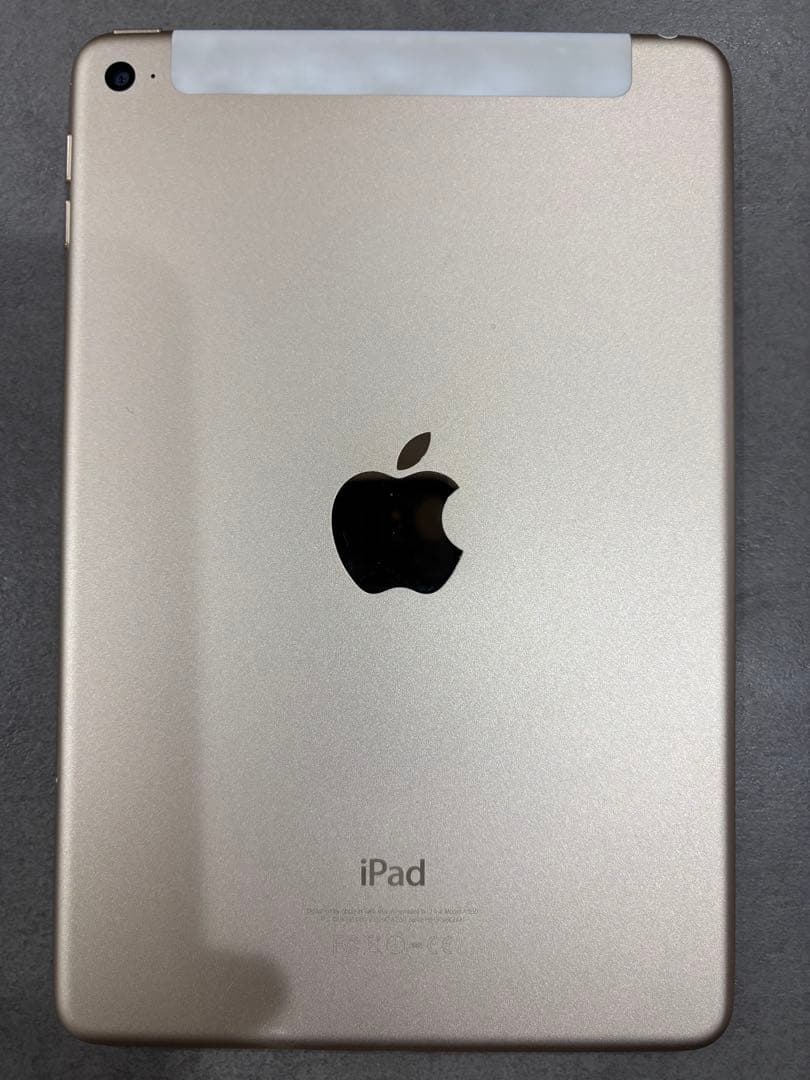 iPad mini 4 ゴールド 本体 16GB WiFi + Cellular