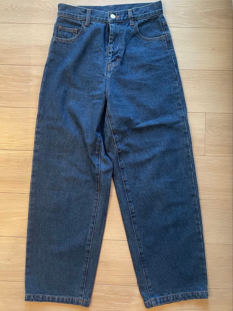 パンツ meer. STRAIGHT SOFT WIDE DENIM