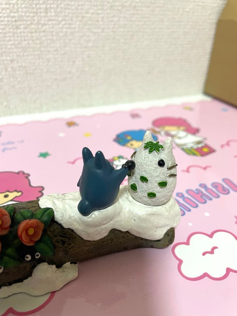 希少レア ジブリ となりのトトロ 四季フォトスタンド 冬 おくりもの