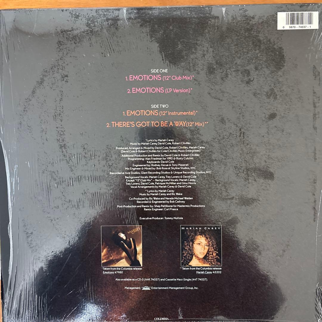 洋楽 90s R&B Mariah Carey Emotions