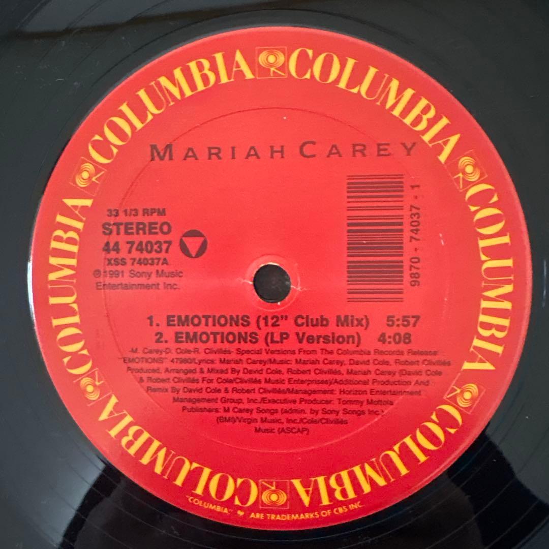 洋楽 90s R&B Mariah Carey Emotions