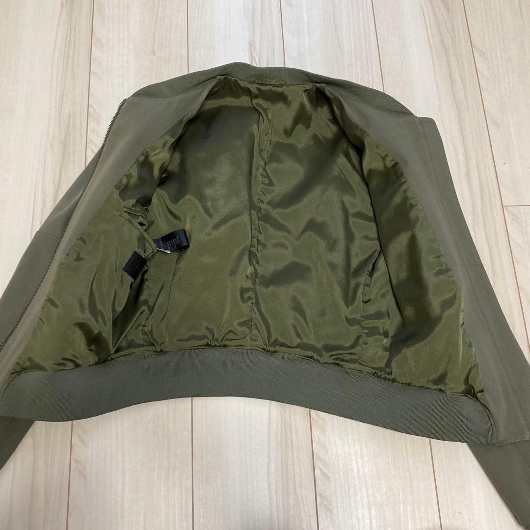 美品　NEIL BARRETT MA-1 ジャケット　ブルゾン　カーキ　S