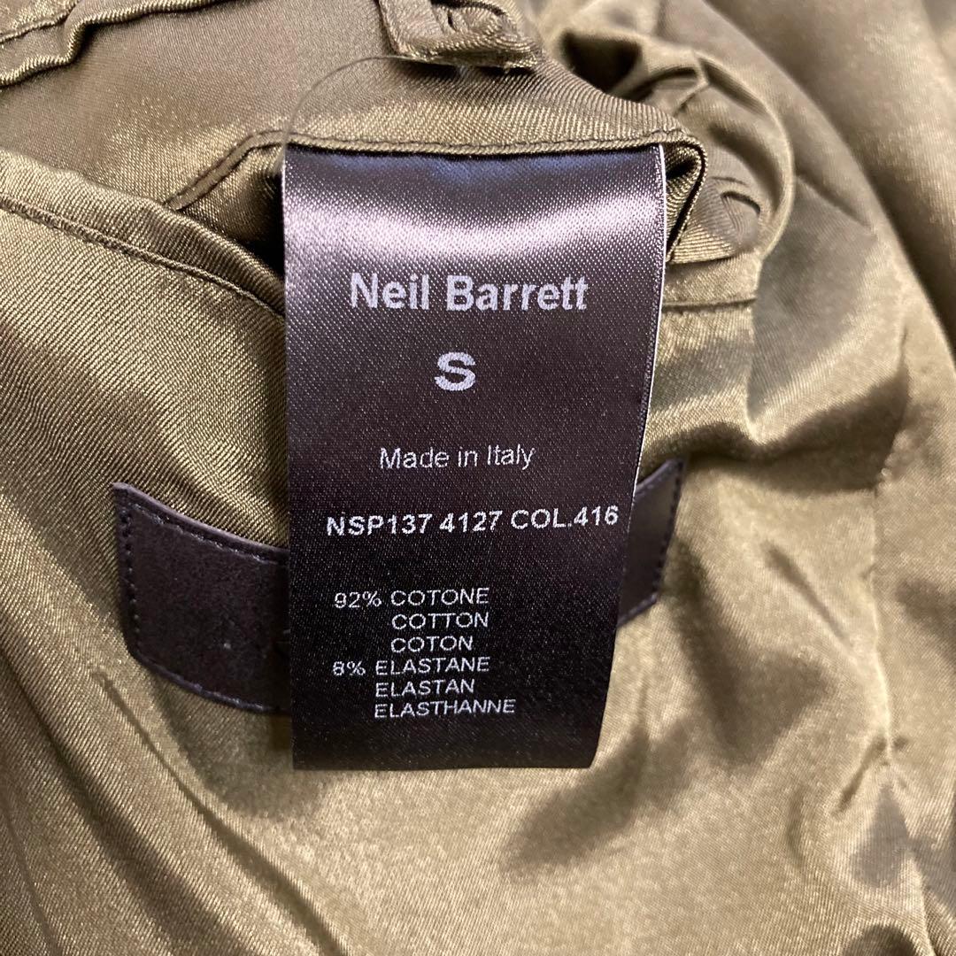 美品　NEIL BARRETT MA-1 ジャケット　ブルゾン　カーキ　S