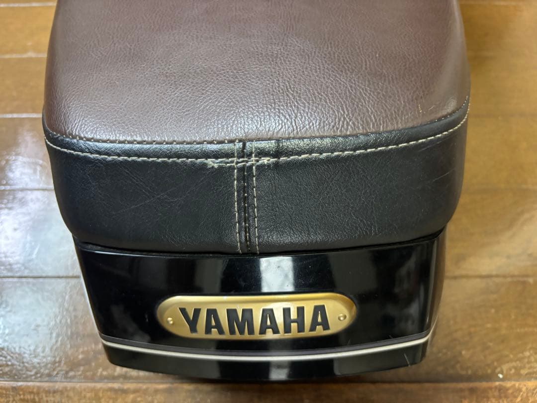 YAMAHA SR400 2型　純正シート　ブラウン