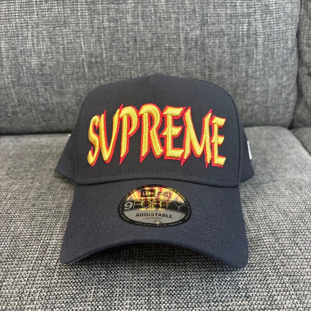 帽子 Supreme Sharp Spellout Adjustable Cap