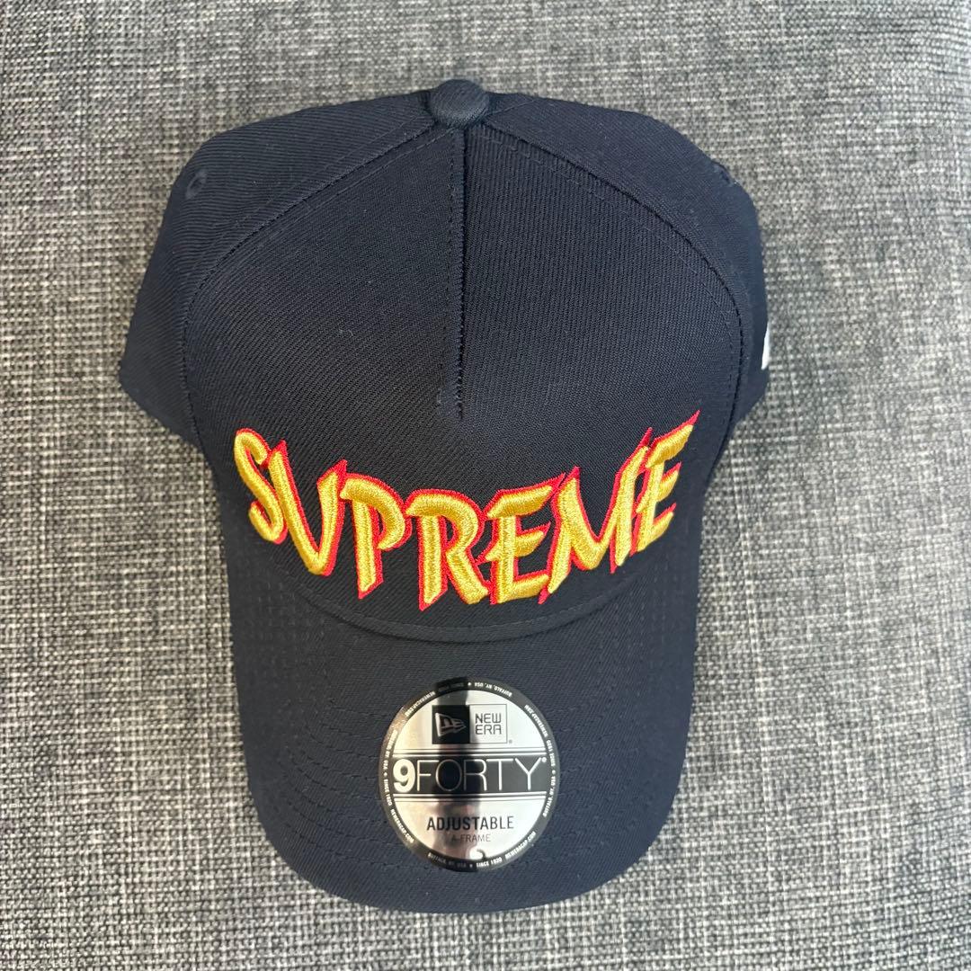 帽子 Supreme Sharp Spellout Adjustable Cap