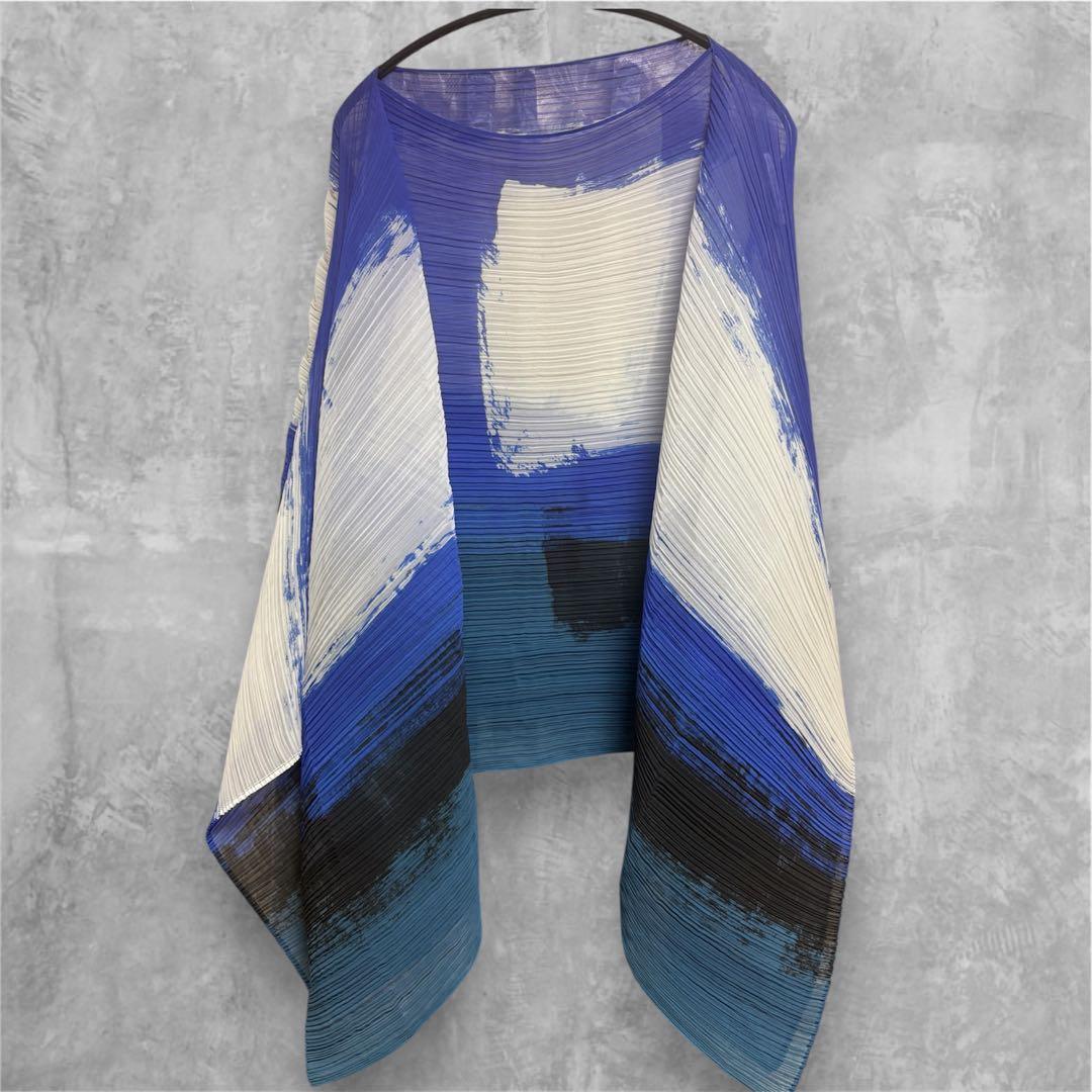 【美品】PLEATS PLEASEプリーツプリーズ 大判ストール2025/AW