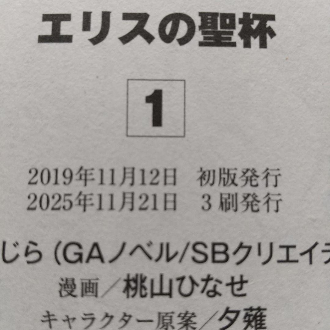 エリスの聖杯 全14巻セット 本年購入美品2025、26年刷
