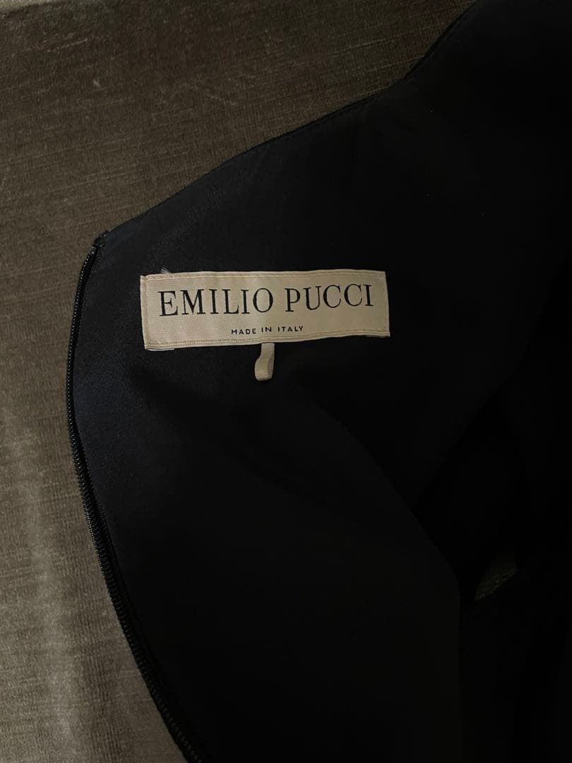 ☆美品☆希少 Emilio Pucci(エミリオ・プッチ) 半袖ワンピース