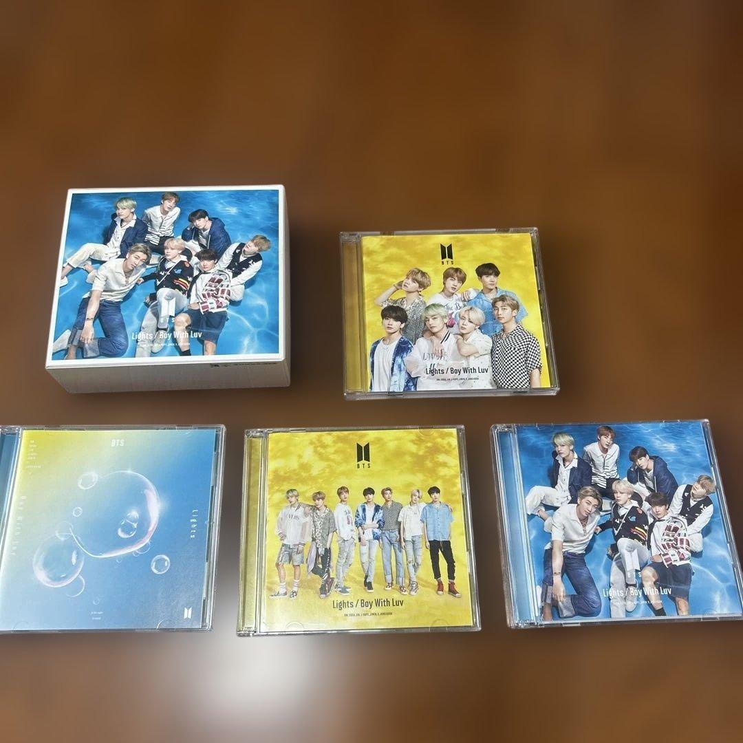 BTS Lights/Boy With Luv CD ボックスセット