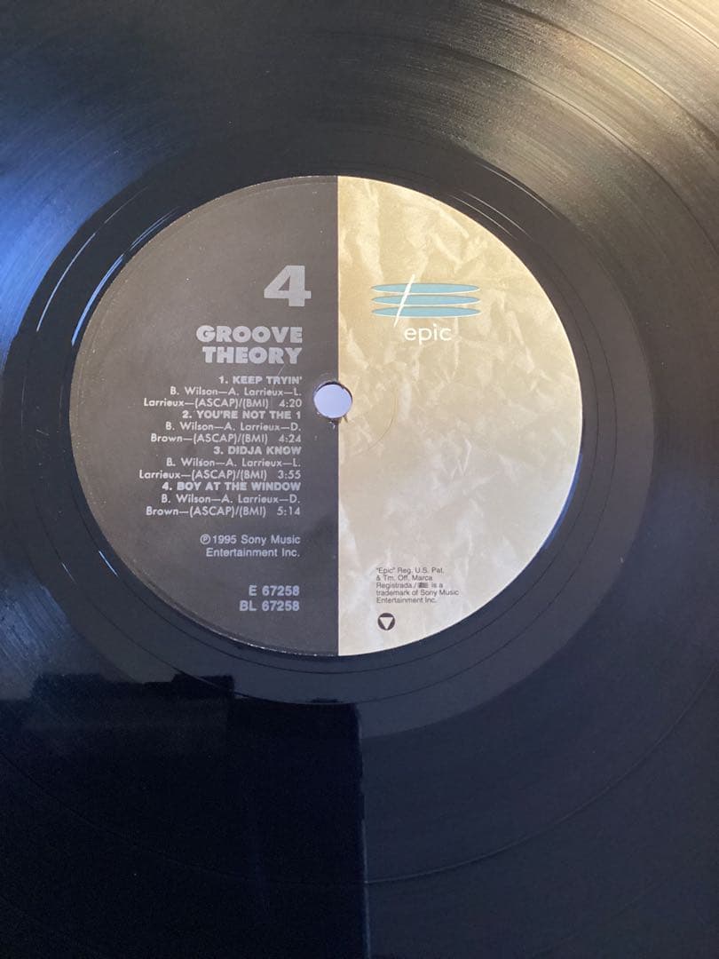 (USED)Groove Theory 1995年USオリジナル盤レコード２枚組