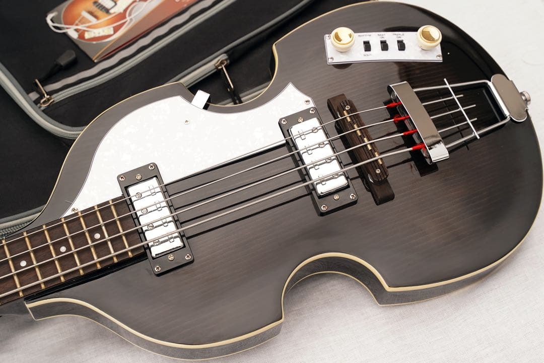 貴重カラー シースルーブラック Hofner Ignition Bass