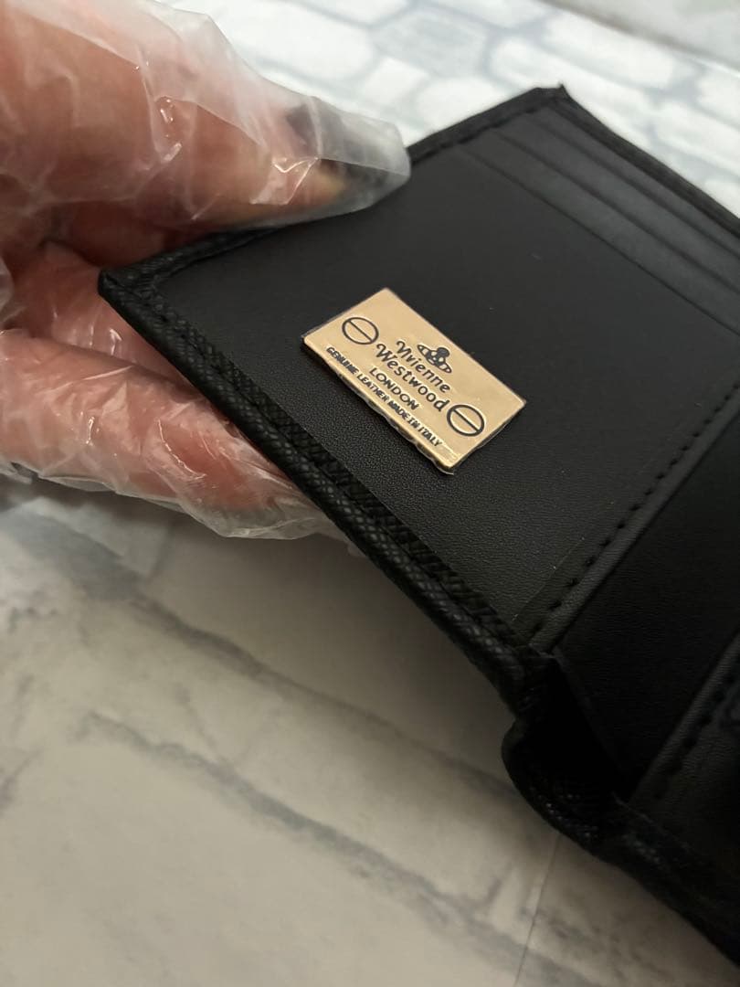 新品未使用　ヴィヴィアンウエストウッド　三つ折り財布　ピンク　がま口