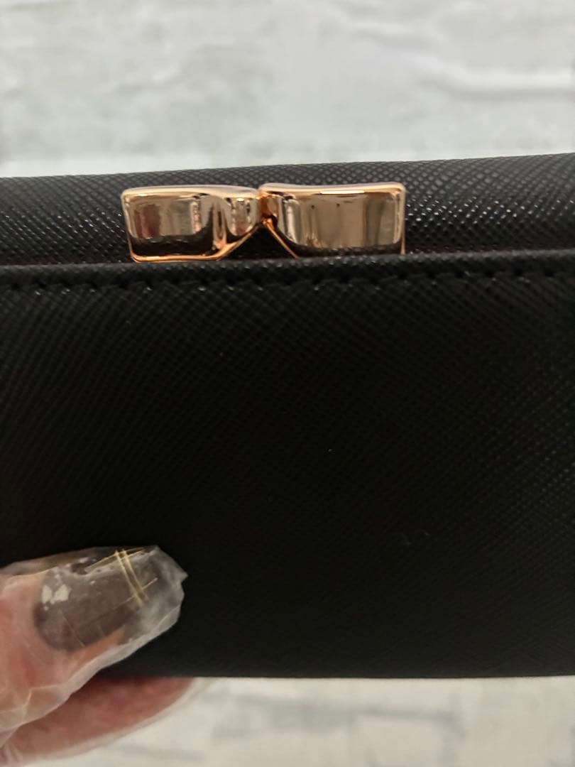 新品未使用　ヴィヴィアンウエストウッド　三つ折り財布　ピンク　がま口
