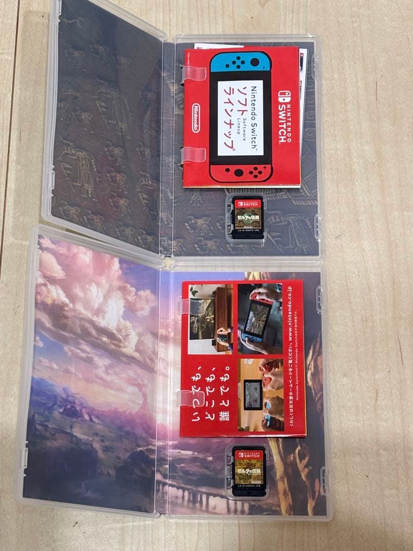 ゼルダ　ブレス オブ ザ ワイルド & ティアーズ オブ ザ キングダム セット