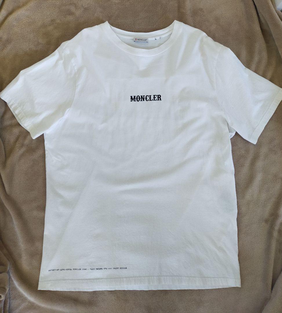 モンクレール フラグメント サーカスプリントTシャツ 白 Lサイズ 藤原ヒロシ