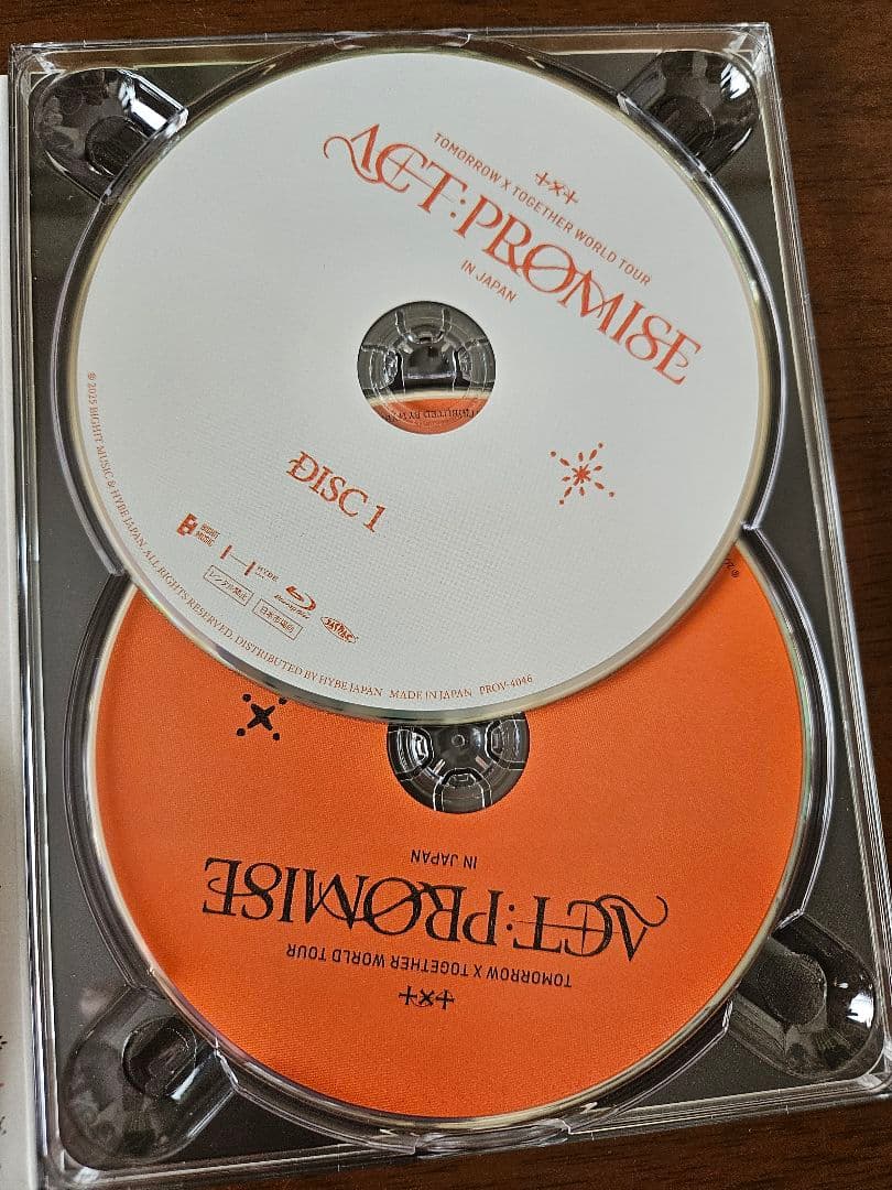 TXT Blu-ray ACTPROMISE IN JAPAN 未再生