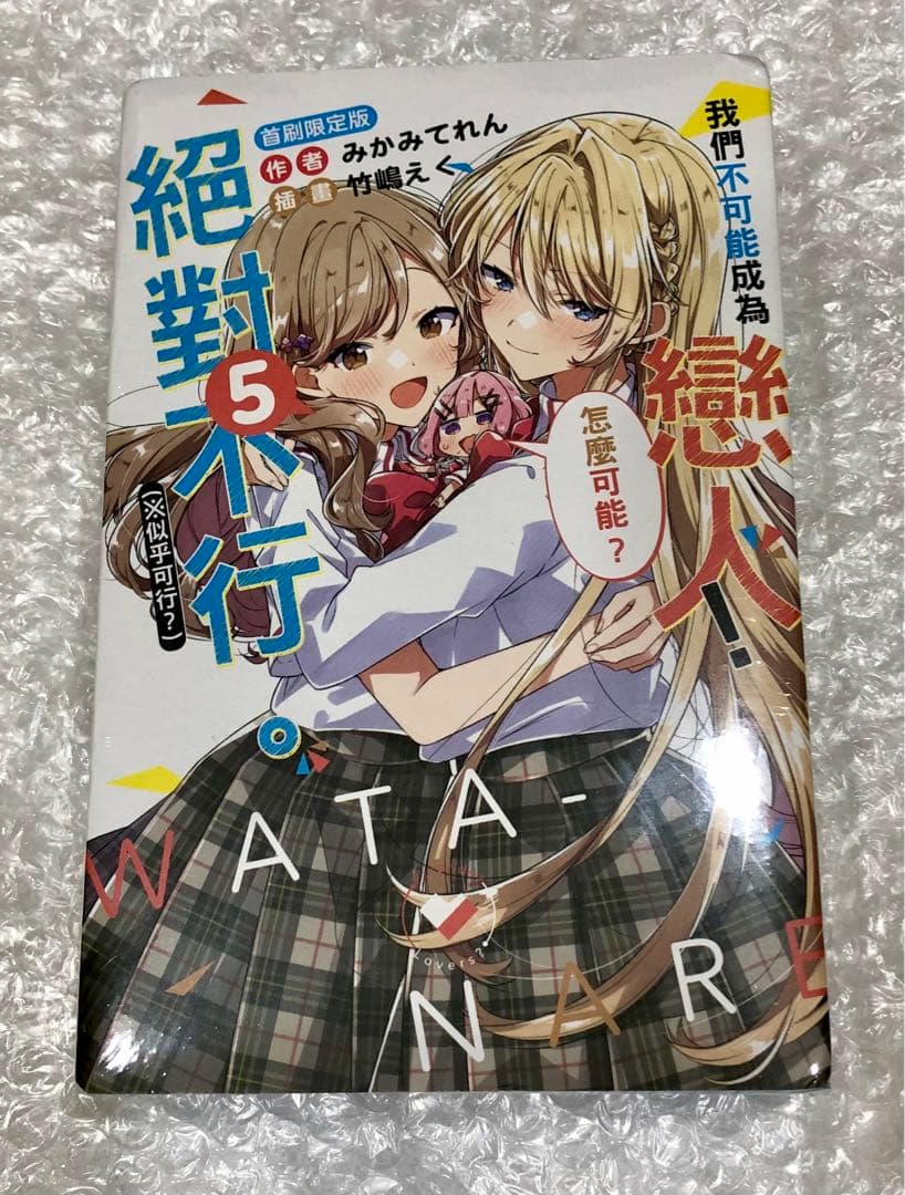 未開封　わたなれ　台湾限定　小説グッズセット